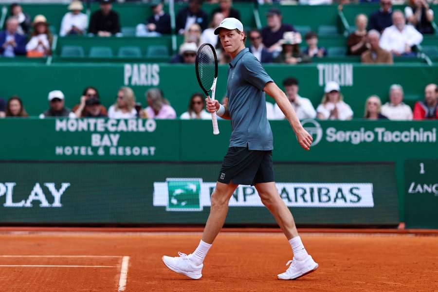 Jannik Sinner cette après-midi.