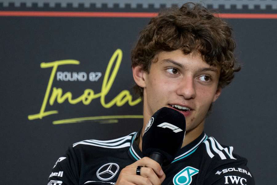 Andrea Kimi Antonelli, jovem piloto da Mercedes