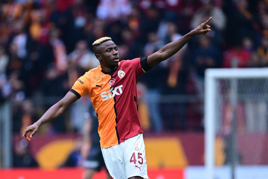 Osimhen had another phenomenal performance in a Galatasaray shirt