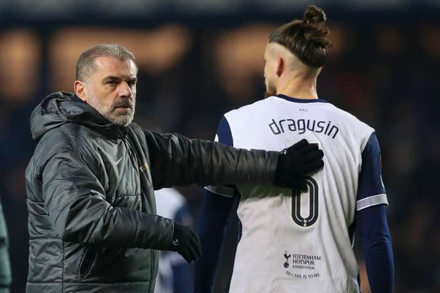 Postecoglou și Drăgușin Postecoglou și Drăgușin