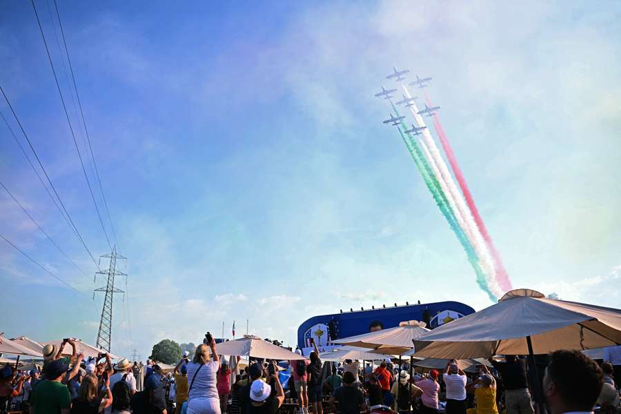 La cerimonia d'apertura della 44esima Ryder Cup