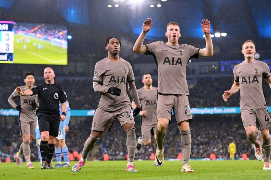 Le but de Kulusevski a glacé l'Etihad Stadium à la 90e minute. 