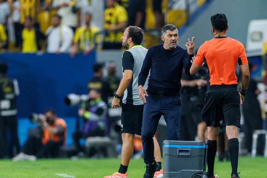 Sérgio Conceição, treinador do Al Ittihad