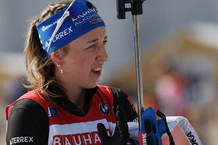 Franziska Preuß könnte erstmals den Gesamtweltcup gewinnen.