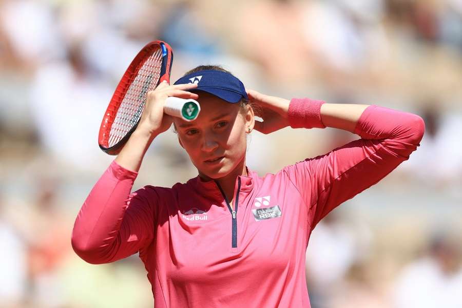 Jelena Rybakinová před sobotním zápasem třetího kola ze soutěže odstoupila.