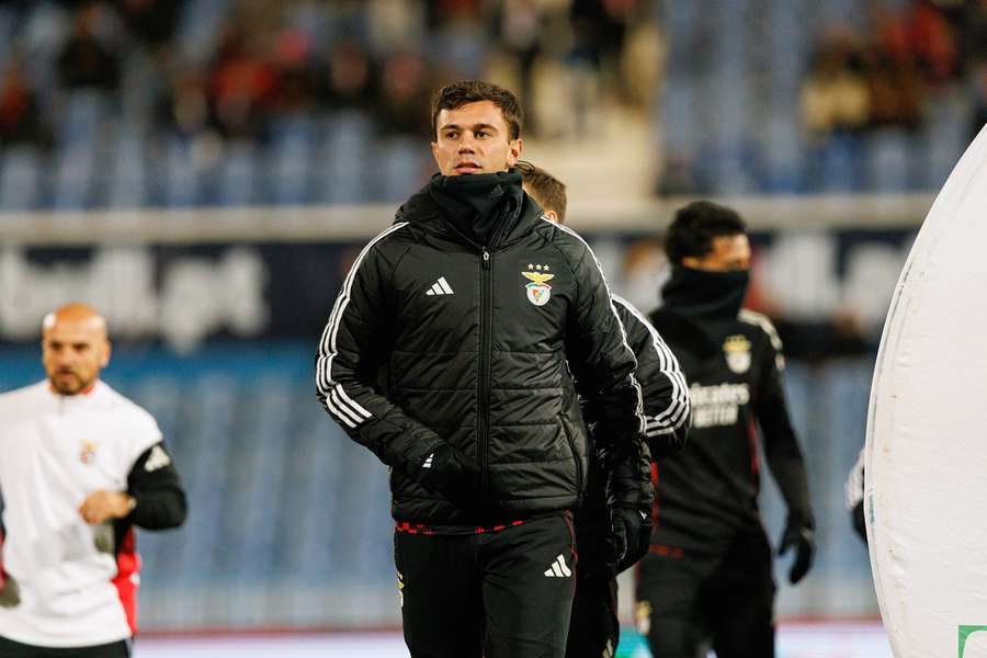 Henrique Araújo leva apenas 12 jogos pelo Benfica