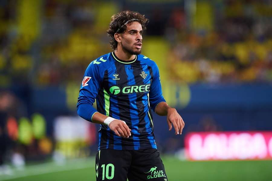 Abde, durante el partido del Betis ante el Villarreal
