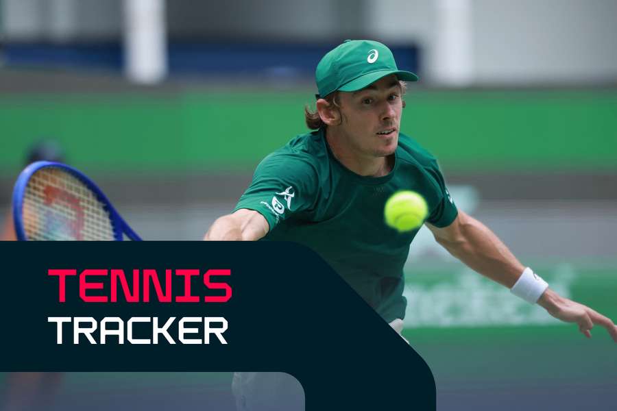 De Minaur is in action this evening