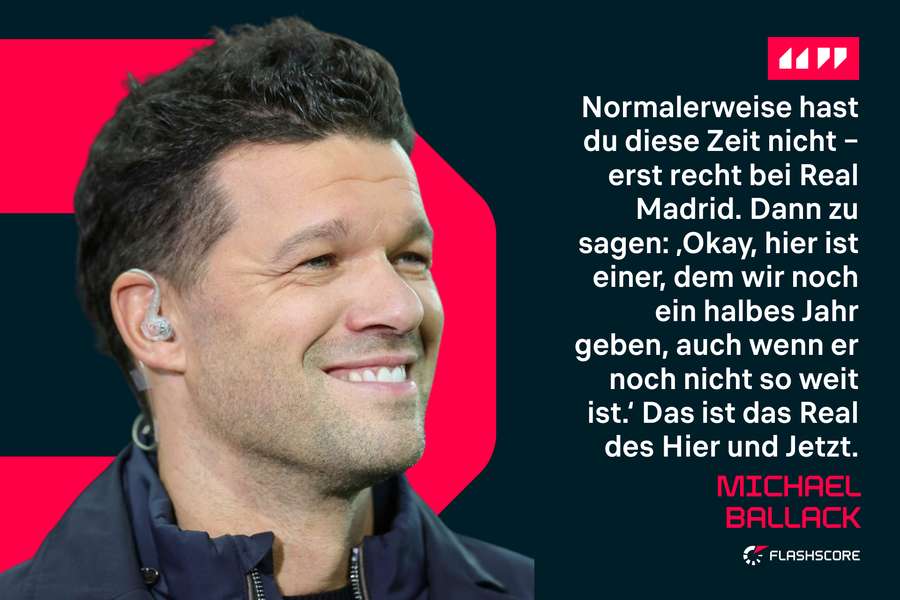 Michael Ballack über die Ausbildung junger Talente bei Real Madrid.