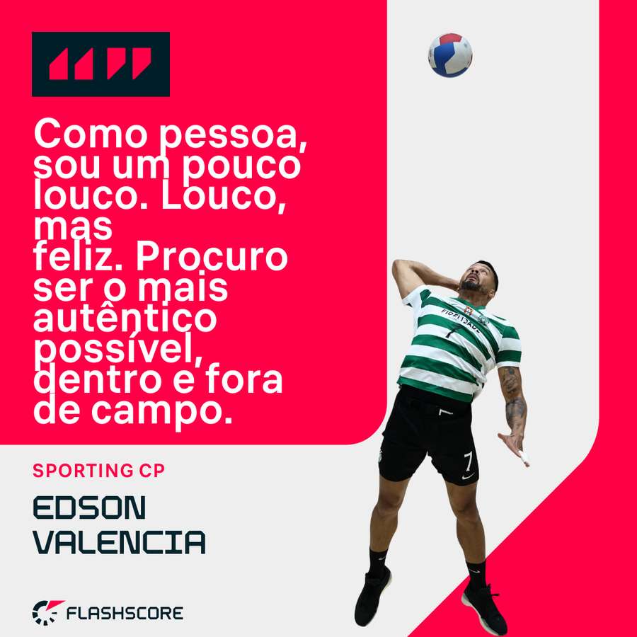 Edson Valencia é uma das armas do Sporting Edson Valencia é uma das armas do Sporting