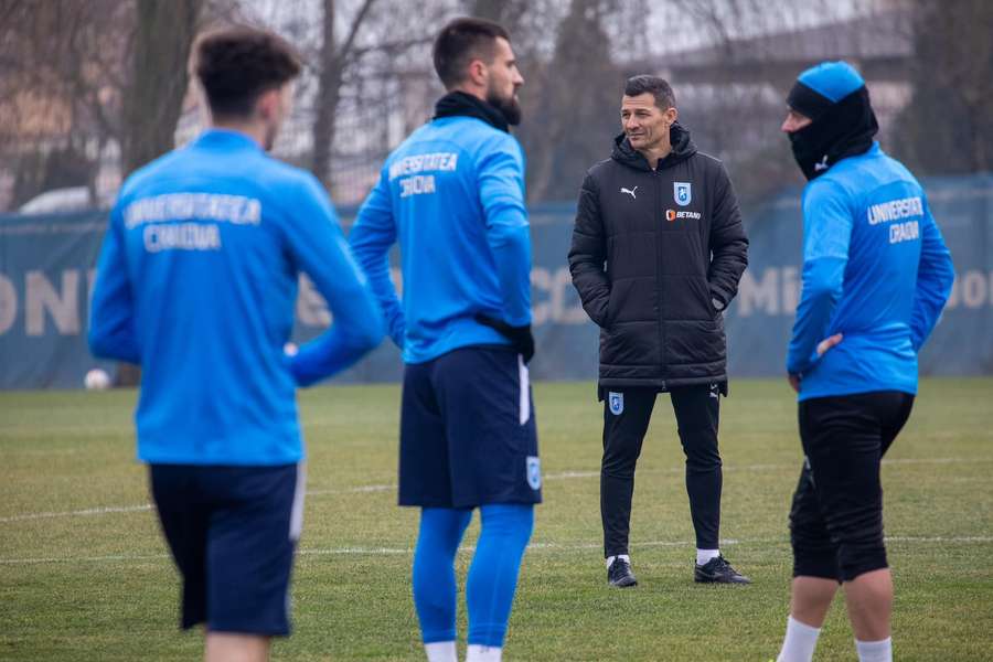 Universitatea Craiova a reluat antrenamentele