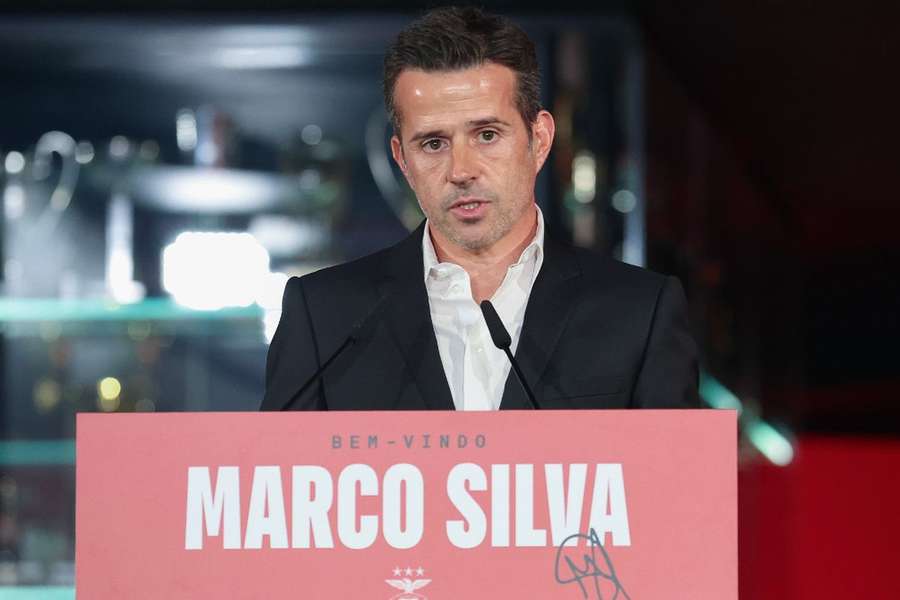 Marco Silva apresentado no Benfica Marco Silva apresentado no Benfica