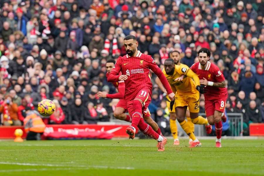Salah rozhodl duel proměněnou penaltou.