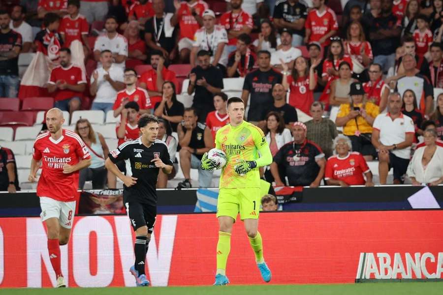 Trubin completou 50 jogos pelo Benfica