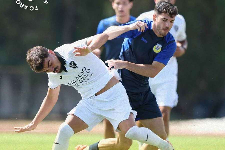 Arouca venceu Académico de Viseu por 2-0
