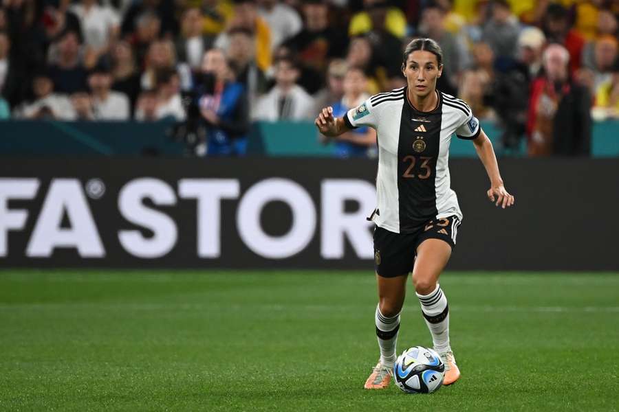 Sara Doorsoun musste gegen Kolumbien zur Pause ausgewechselt werden