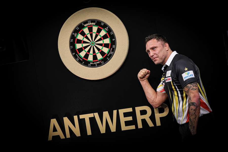 Gerwyn Price relishes his Night Two win in Antwerp, Belgium