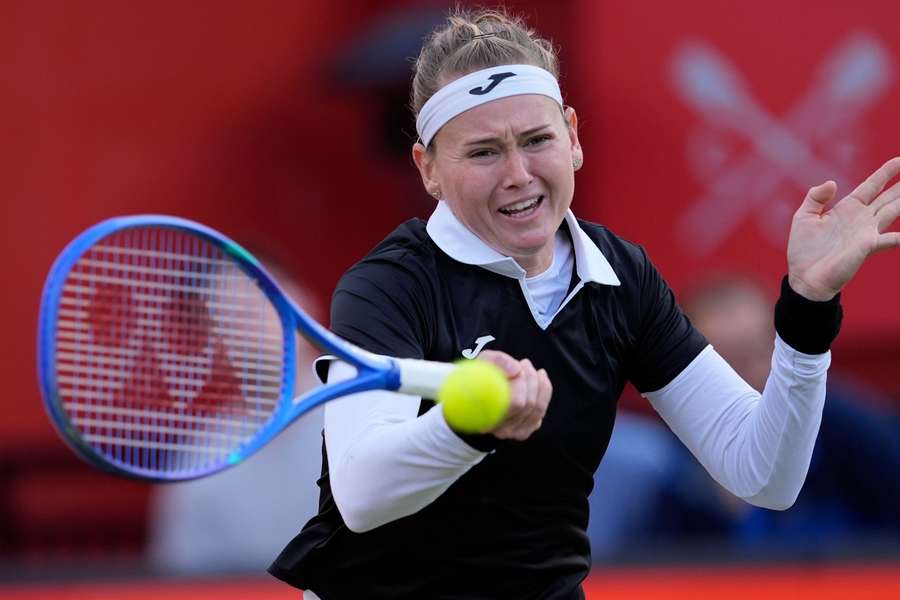 Marie Bouzková během turnaje v Queen´s Clubu