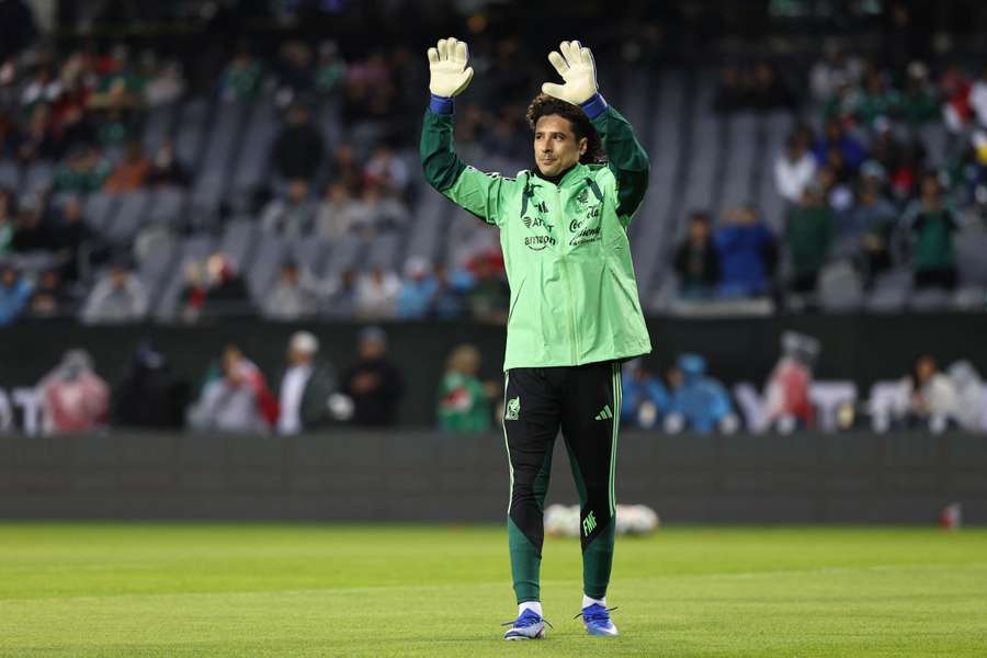Ochoa, portero de la selección mexicana