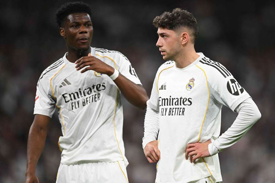 There has been reported friction between Aurelien Tchouameni and Federico Valverde through the week