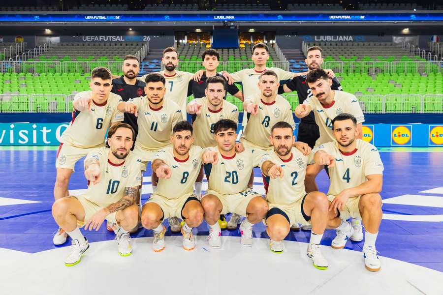 Los internacionales españoles, en el último entrenamiento antes de la final