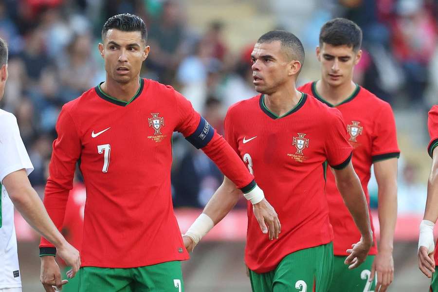 Cristiano Ronaldo și Pepe