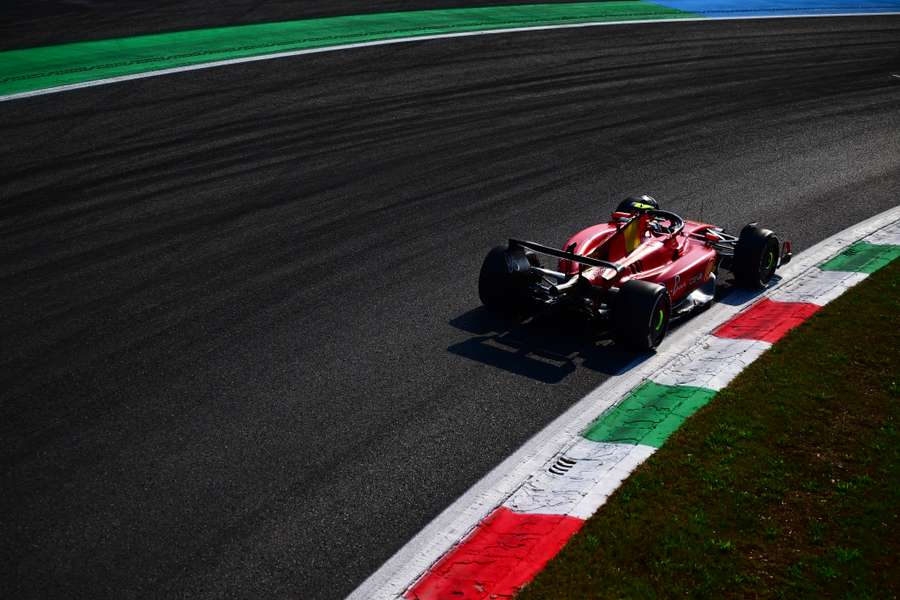 Carlos Sainz ce samedi à Monza.