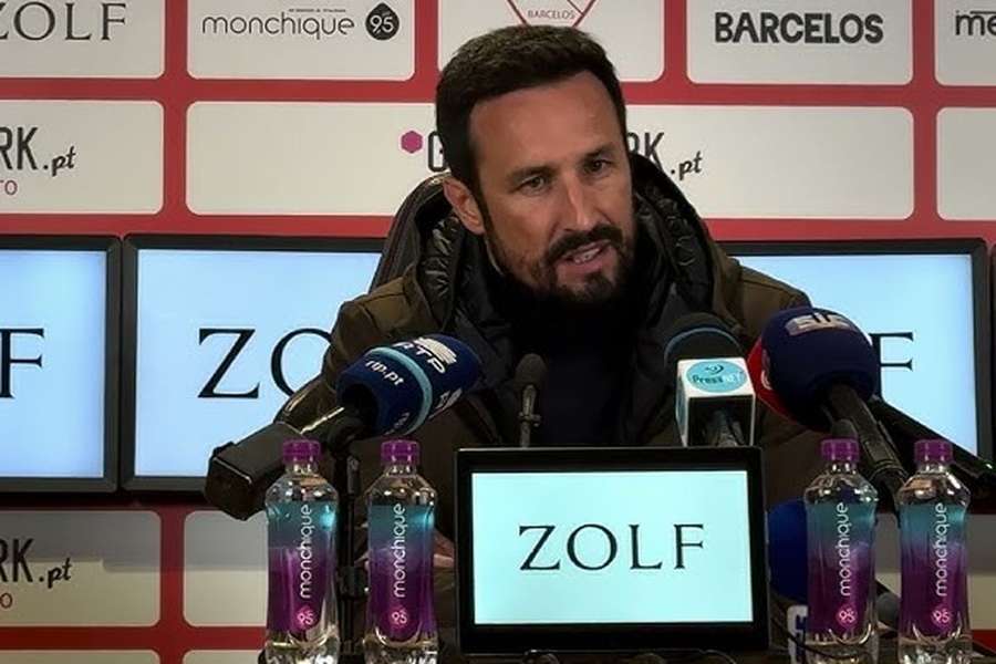 César Peixoto, treinador do Gil Vicente