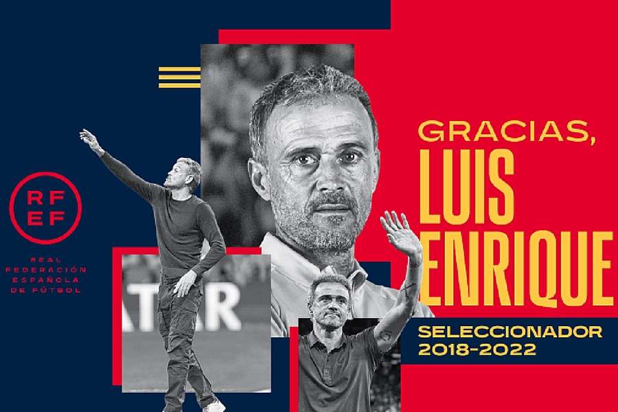 Luis Enrique managed the Spanish national team for four years over two spells