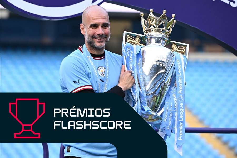 Prémios Flashscore: Guardiola supera toda a concorrência em ano histórico