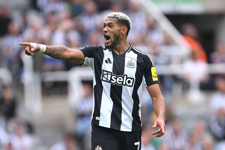 Joelinton fez o gol da vitória da estreia do Newcastle na Premier League