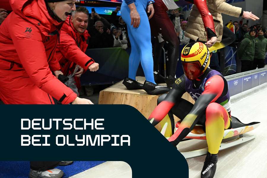 Olympia am Donnerstag, 12. Februar: Die deutschen Rodlerinnen und Rodler wollen weitere Medaillen sammeln.