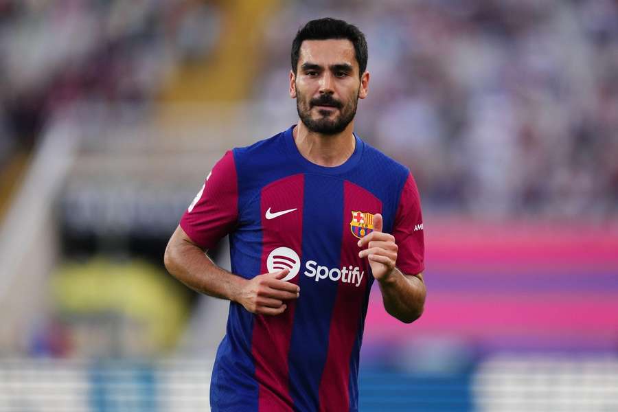 Ilkay Gündogan im Trikot des FC Barcelona.