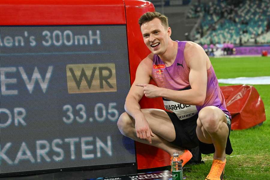 Warholm sobresalió en el estreno de la Liga Diamante