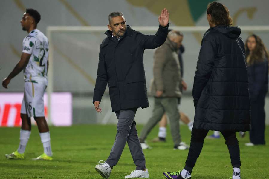 Rui Borges, treinador do Sporting