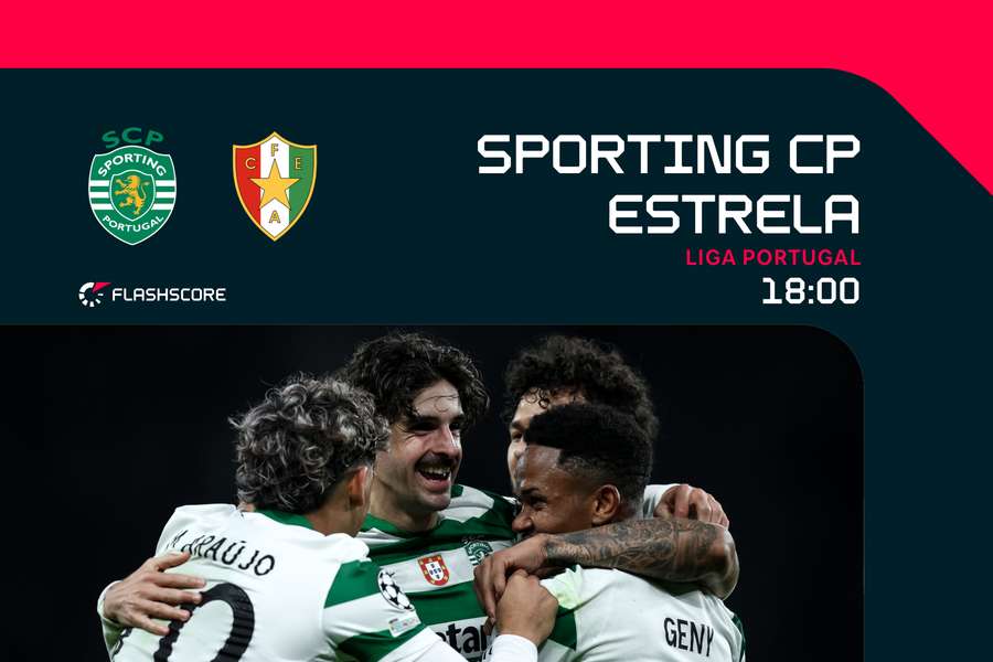 Sporting recebe o Estrela da Amadora