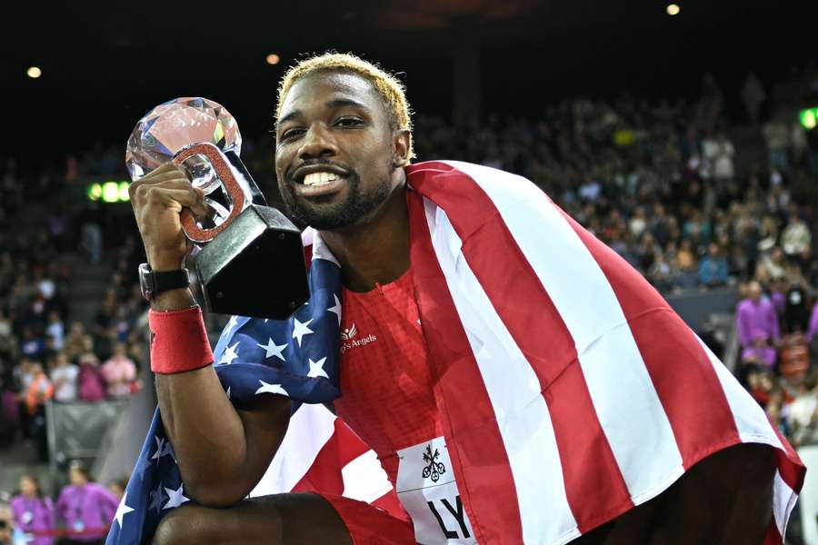 Lyles gana el pulso a Tebogo en la final de 200 m de la Liga de Diamante en Zúrich
