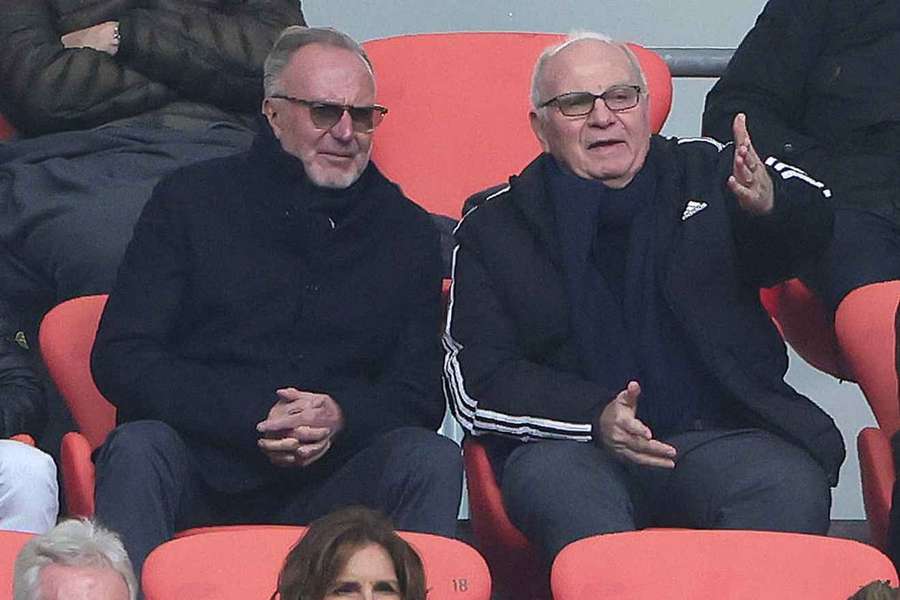 Rummenigge (l.) ist Fan der Klub-WM