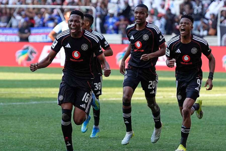 Orlando Pirates won three trophies last season