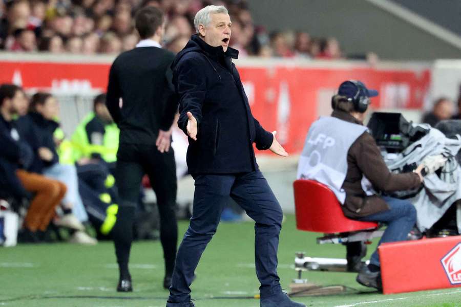 Bruno Génésio en Ligue 1.