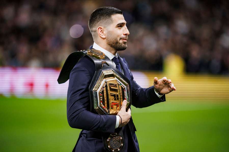 Topuria, depois da sua homenagem no Bernabéu