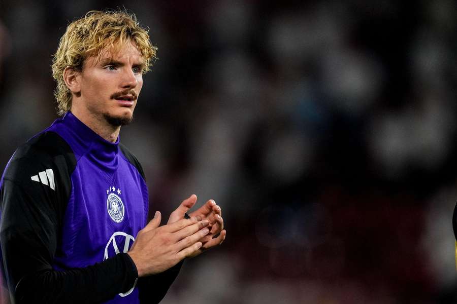 Nick Woltemade befindet sich im individuellen Training.