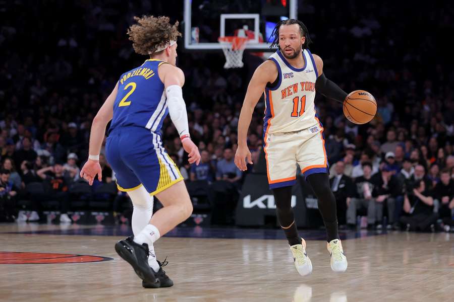 Sochan tylko rezerwowym w wygranej Knicks nad Warriors Sochan tylko rezerwowym w wygranej Knicks nad Warriors