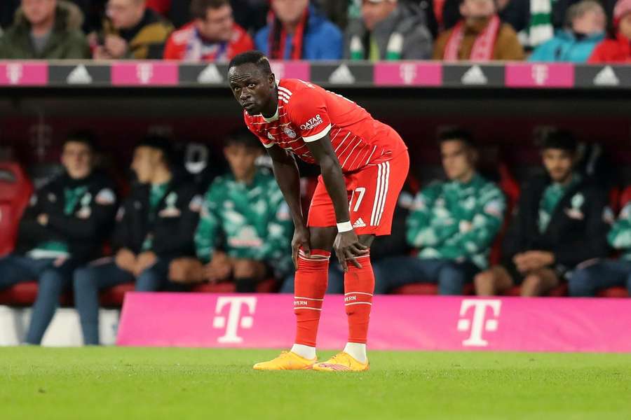 Sadio Mané le 8 novembre face au Werder Brême.