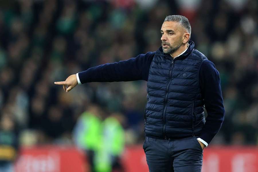 Rui Borges, treinador do Sporting