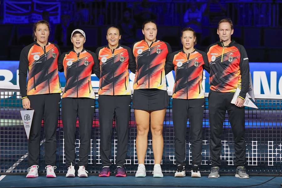Das deutsche Billie-Jean-King-Cup-Team im November.