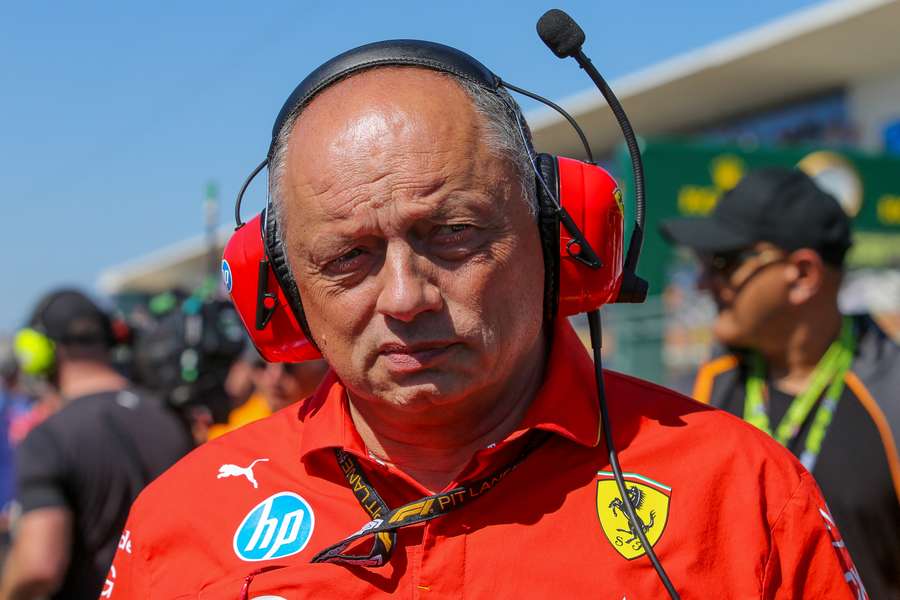 Fred Vasseur, chefe da Ferrari