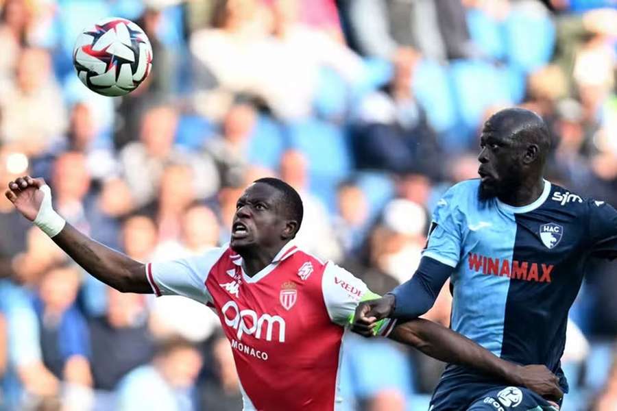 Le Havre e Mónaco somaram um ponto