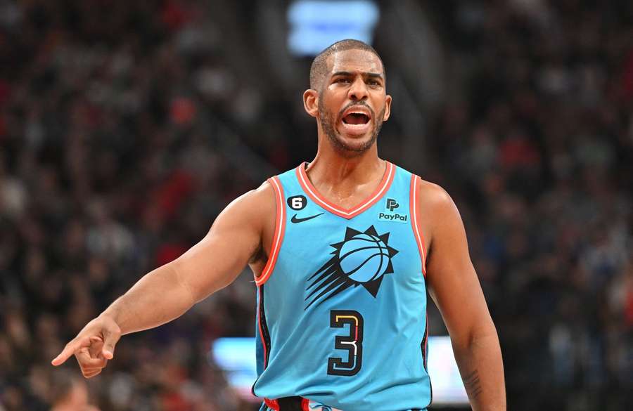 Ein unzufriedener Chris Paul nach der Niederlage seiner Suns gegen Toronto.