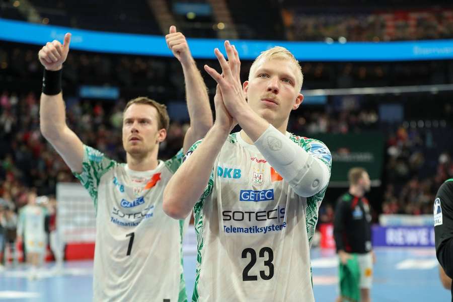 Magnus Saugstrup played a strong game in defense